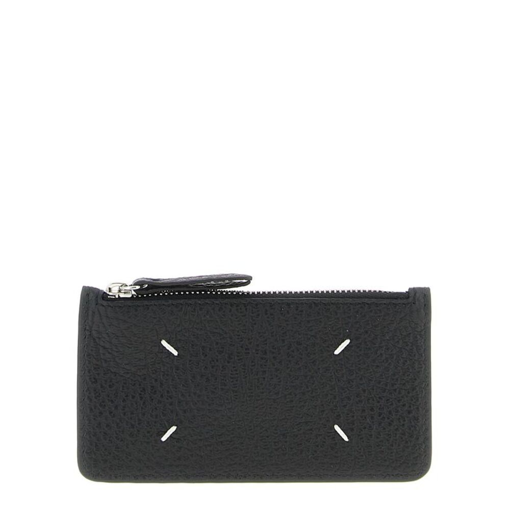 Maison Margiela Black Calfskin Women's Cardholder